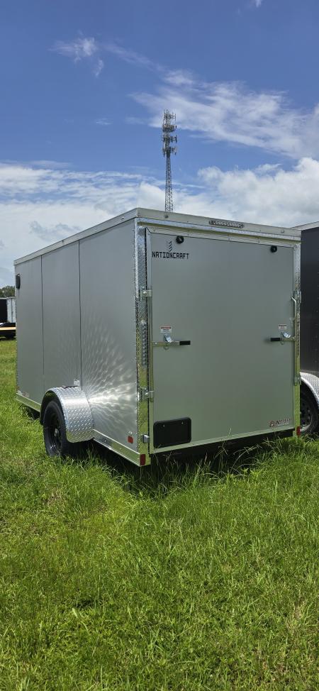 New 2027 NationCraft Trailers 6 X 12 SA POLY Cargo / Enclosed Trailer