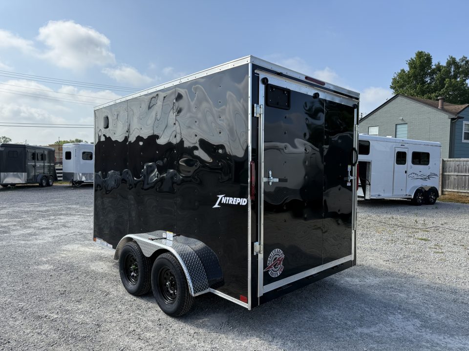 New 2027 Homesteader Trailer 7x12x6'6" Intrepid ramp Door Package Cargo / Enclosed Trailer