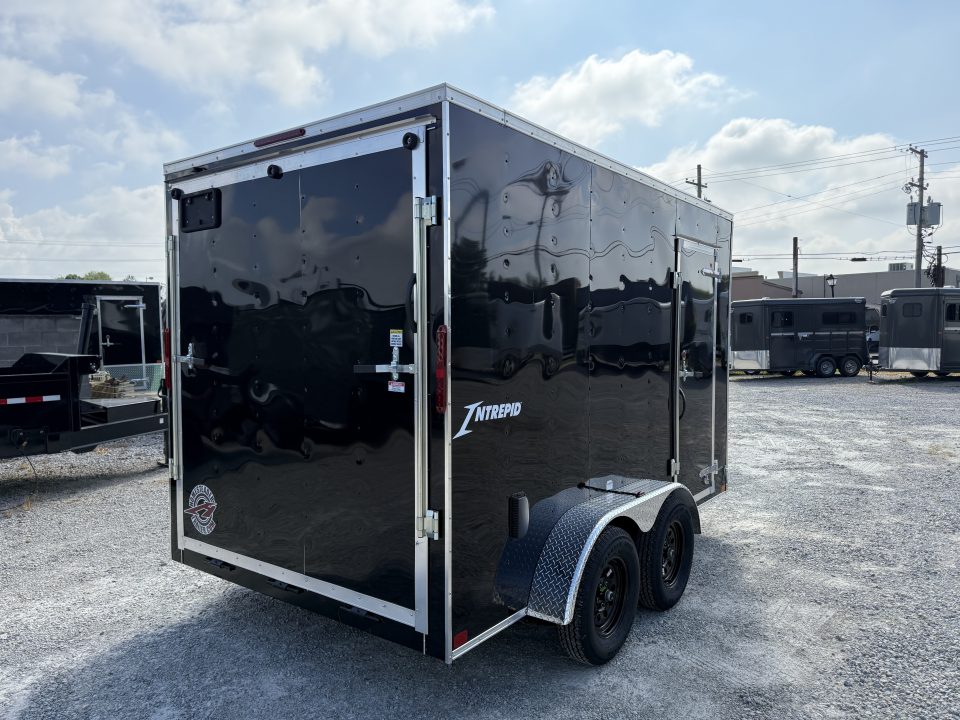 New 2027 Homesteader Trailer 7x12x6'6" Intrepid ramp Door Package Cargo / Enclosed Trailer