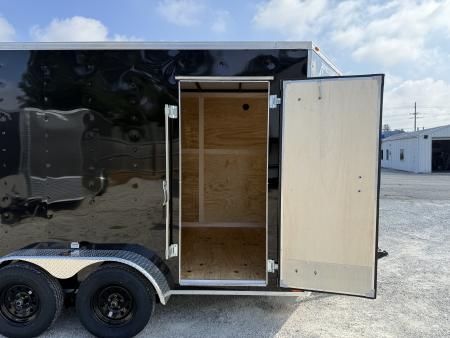 New 2027 Homesteader Trailer 7x12x6'6" Intrepid ramp Door Package Cargo / Enclosed Trailer