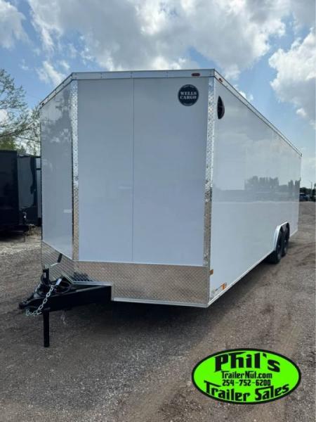 New 2026 Wells Cargo 8.5X24 FAST TRACK DELUX Cargo / Enclosed Trailer ENCLOSED CAR HAULER