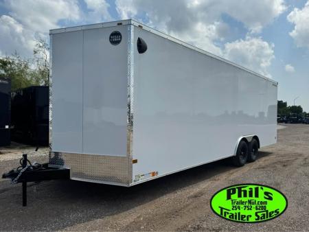 New 2026 Wells Cargo 8.5X24 FAST TRACK DELUX Cargo / Enclosed Trailer ENCLOSED CAR HAULER