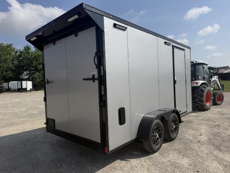 New 2027 Rock Solid Cargo 7' x 14' x 7' Cargo / Enclosed Trailer W/ Spoiler