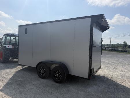 New 2027 Rock Solid Cargo 7' x 14' x 7' Cargo / Enclosed Trailer W/ Spoiler