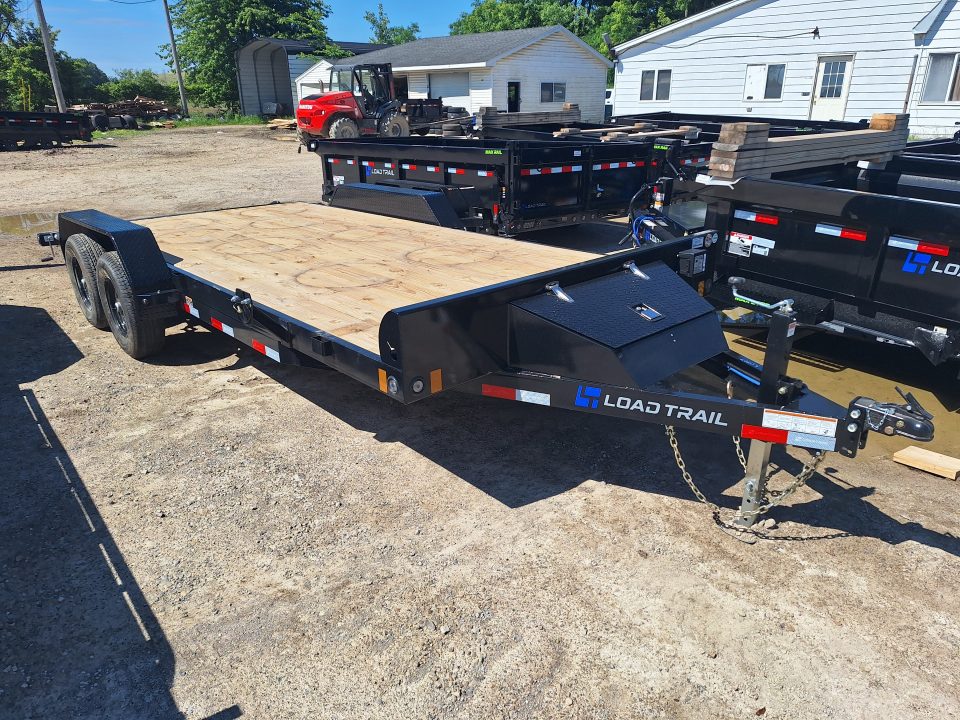 New 2026 Load Trail 83x18 10K Car Hauler W/Sport Box