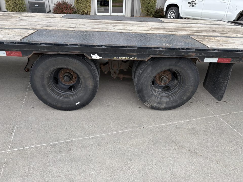 Used 2018 Big Tex Trailers 22GN-40 mega ramps 102x40ft 10k axles Deckover Trailer