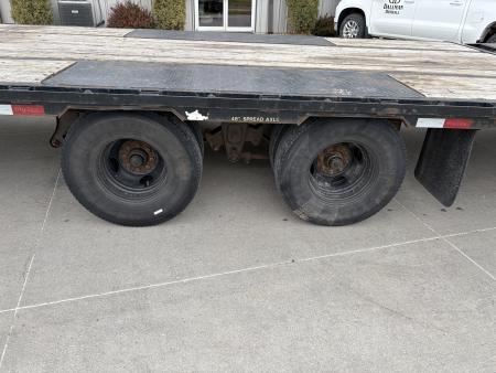 Used 2018 Big Tex Trailers 22GN-40 mega ramps 102x40ft 10k axles Deckover Trailer