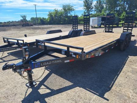 New 2026 Load Trail 83x22' Equipment Trailer W/ Tool Tray and Rub Rail