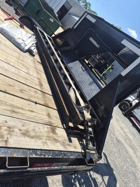 Consignment 2025 Trail Maxx 40 Ft. Gooseneck Equipment Trailer – 12,000 LB Capacity Heavy-Duty Hauler
