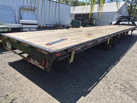 Consignment 2025 Trail Maxx 40 Ft. Gooseneck Equipment Trailer – 12,000 LB Capacity Heavy-Duty Hauler