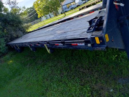 Consignment 2025 Trail Maxx 40 Ft. Gooseneck Equipment Trailer – 12,000 LB Capacity Heavy-Duty Hauler