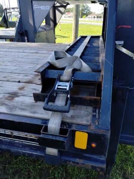 Consignment 2025 Trail Maxx 40 Ft. Gooseneck Equipment Trailer – 12,000 LB Capacity Heavy-Duty Hauler