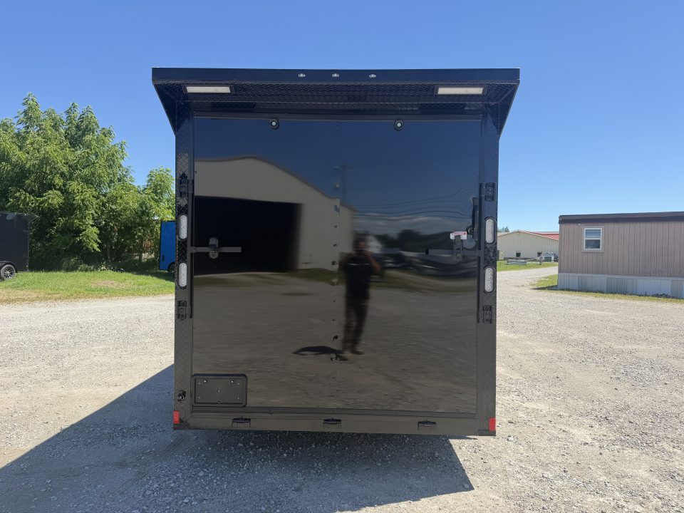 New 2027 Rock Solid Cargo 7' x 14' x 7' Cargo / Enclosed Trailer W/ Spoiler
