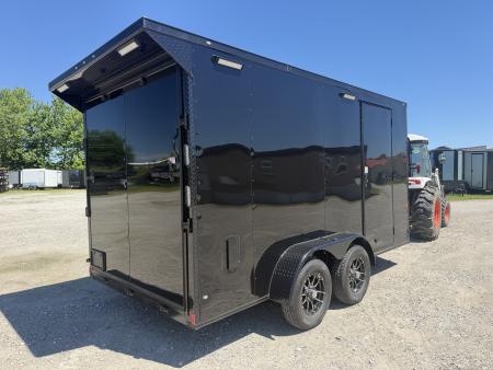 New 2027 Rock Solid Cargo 7' x 14' x 7' Cargo / Enclosed Trailer W/ Spoiler