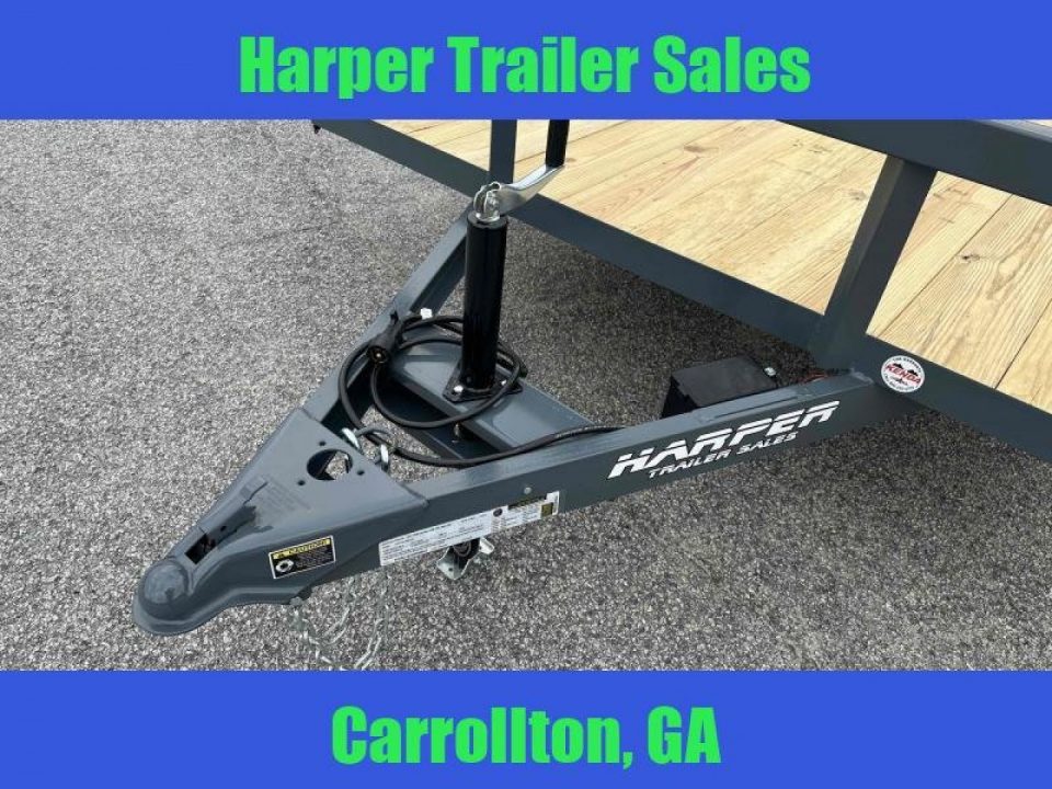 New 2026 GPS 7X14 TANDEM AXLE UTILITY TRAILER WITH SET BACK JACK
