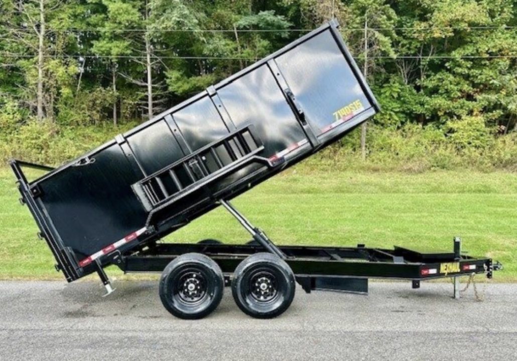 New 2026 Nexhaul 7X14 Dump w/4' Walls Dump Trailer