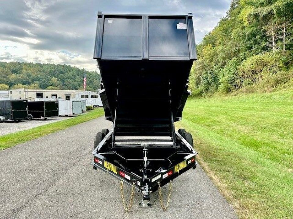 New 2026 Nexhaul 7X14 Dump w/4' Walls Dump Trailer
