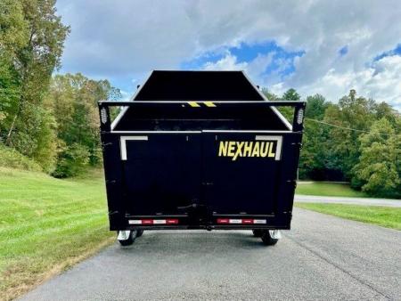 New 2026 Nexhaul 7X14 Dump w/4' Walls Dump Trailer