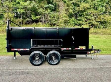 New 2026 Nexhaul 7x14 Dump w/4' Walls Dump Trailer