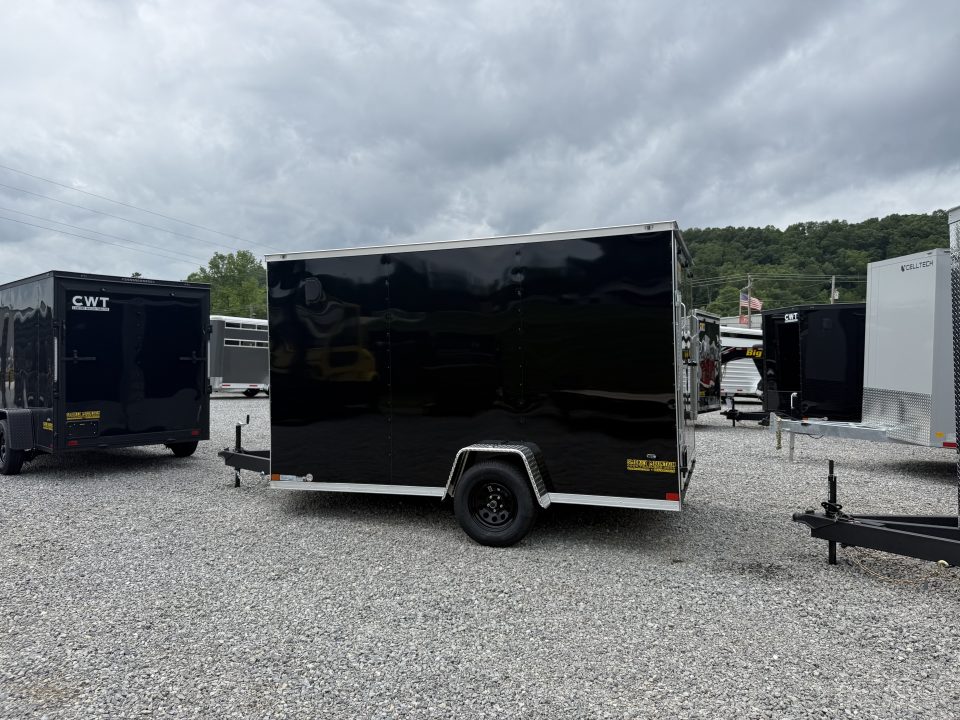 New 2026 Covered Wagon Trailers 7X12 SA BAR LOCK Cargo / Enclosed Trailer
