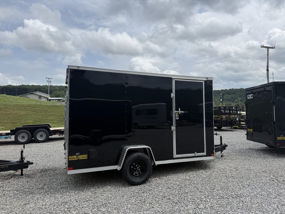 New 2026 Covered Wagon Trailers 7X12 SA BAR LOCK Cargo / Enclosed Trailer