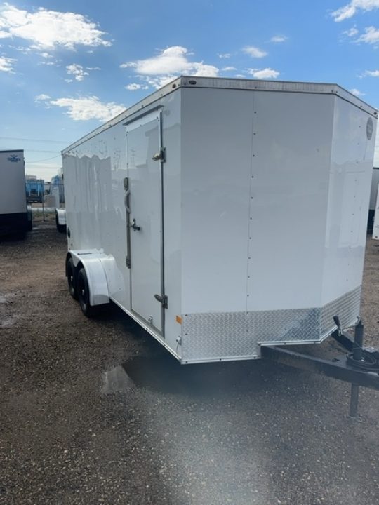Used 2022 Wells Cargo 7 X 16 7k CARGO Cargo / Enclosed Trailer