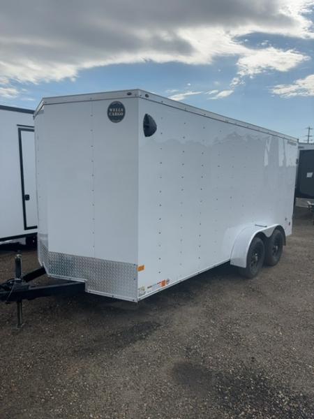 Used 2022 Wells Cargo 7 X 16 7k CARGO Cargo / Enclosed Trailer