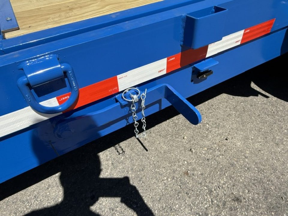 New 2026 Rice Trailers 7X22 SPLIT TILT Equipment Trailer