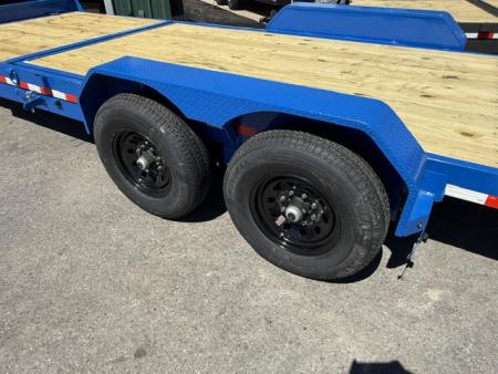 New 2026 Rice Trailers 7X22 SPLIT TILT Equipment Trailer