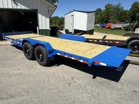 New 2026 Rice Trailers 7X22 SPLIT TILT Equipment Trailer