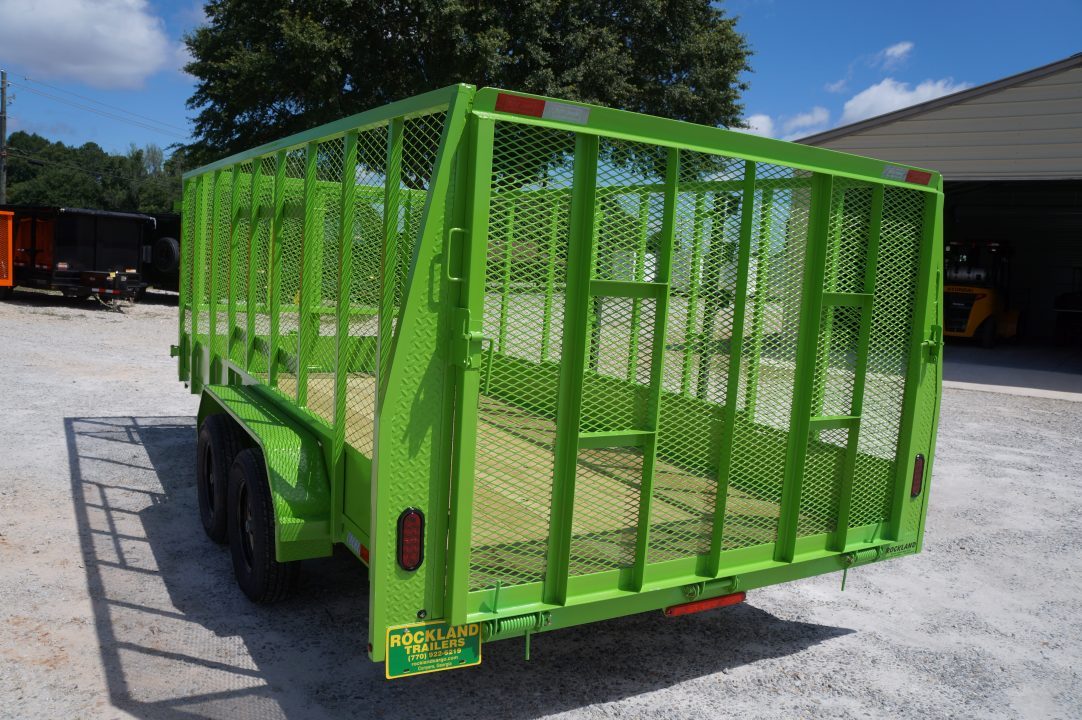New 2026 Tuff Dawg Trailers 7X16 Yard Dawg Landscape Trailer