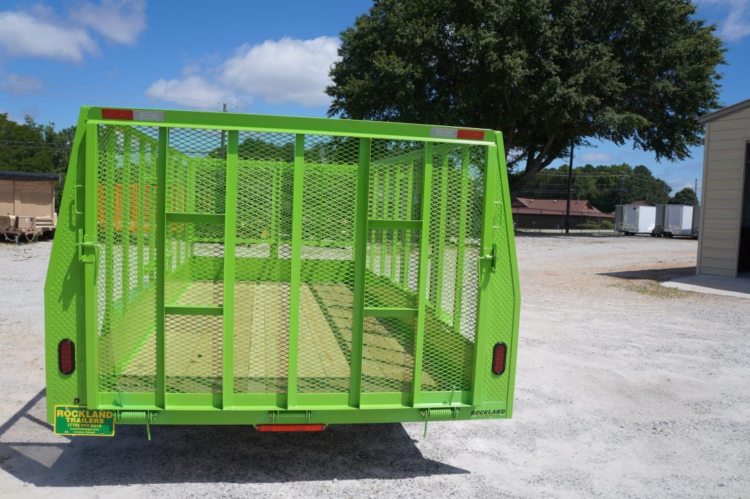 New 2026 Tuff Dawg Trailers 7X16 Yard Dawg Landscape Trailer