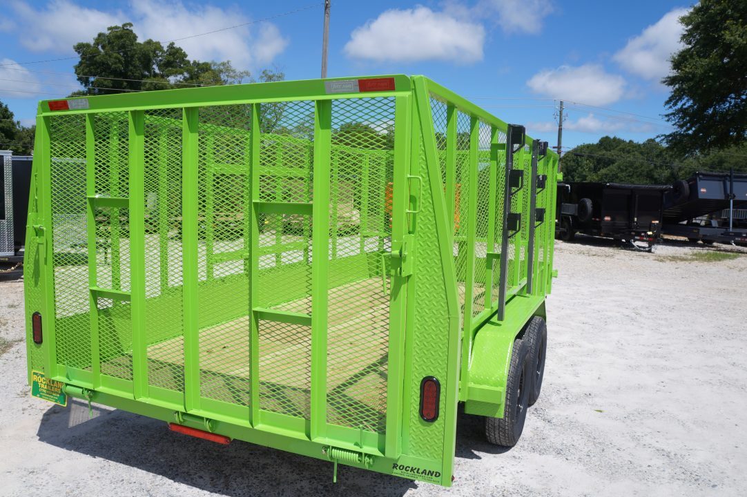New 2026 Tuff Dawg Trailers 7X16 Yard Dawg Landscape Trailer