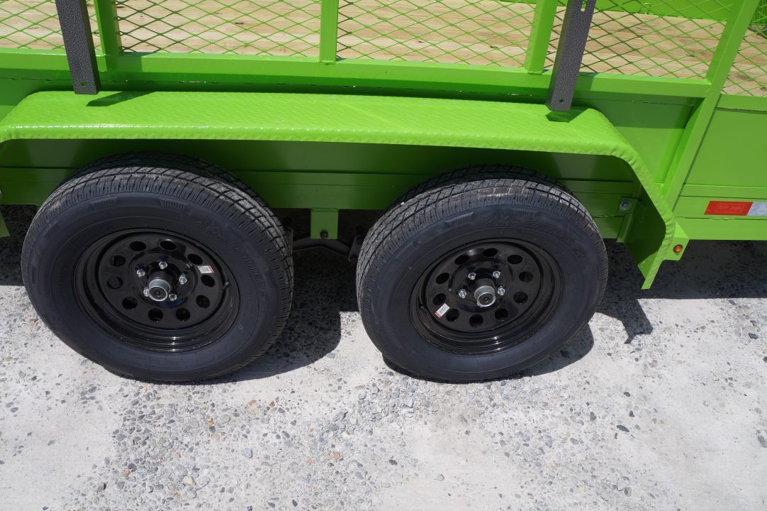 New 2026 Tuff Dawg Trailers 7X16 Yard Dawg Landscape Trailer