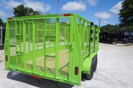 New 2026 Tuff Dawg Trailers 7X16 Yard Dawg Landscape Trailer