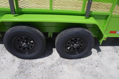New 2026 Tuff Dawg Trailers 7X16 Yard Dawg Landscape Trailer