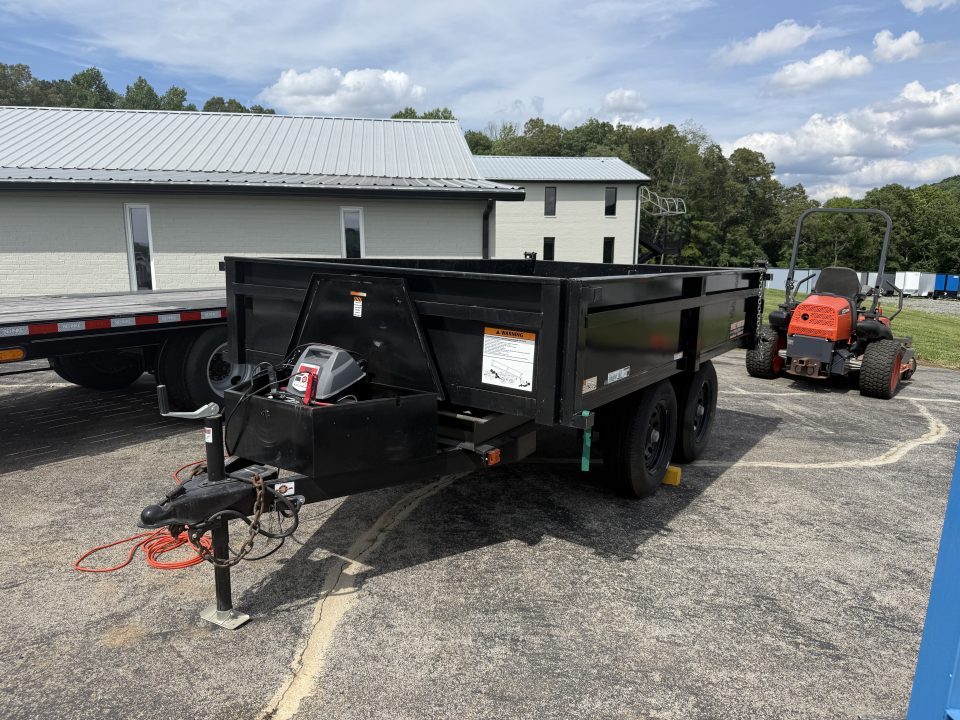 Used 2021 Carry-On 6X10 DECK OVER DUMP Dump Trailer