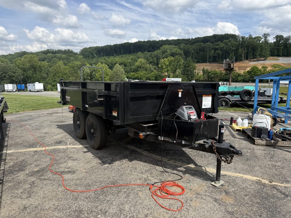 Used 2021 Carry-On 6X10 DECK OVER DUMP Dump Trailer