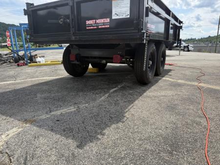 Used 2021 Carry-On 6X10 DECK OVER DUMP Dump Trailer