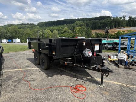 Used 2021 Carry-On 6X10 DECK OVER DUMP Dump Trailer