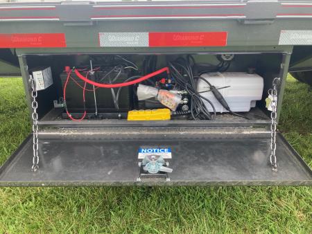 New 2026 Diamond C Trailers 102x30 TANDEM 25K GN HYDROTAIL W/ STEEL RUNNERS, HYDROJACKS, SOLAR & WIRELESS REMOTE Flatbed Trailer