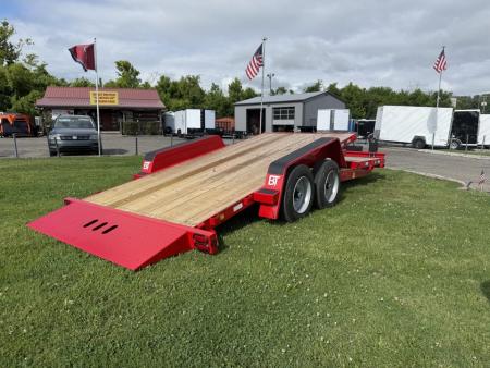 New 2026 Behnke TBCT 16K 22' Equipment Trailer