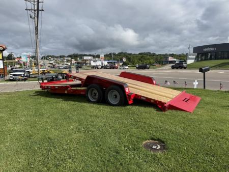 New 2026 Behnke TBCT 16K 22' Equipment Trailer