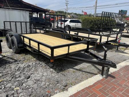 New 2026 P & T Trailers 7K 6.4X14 TA UTILITY Utility Trailer