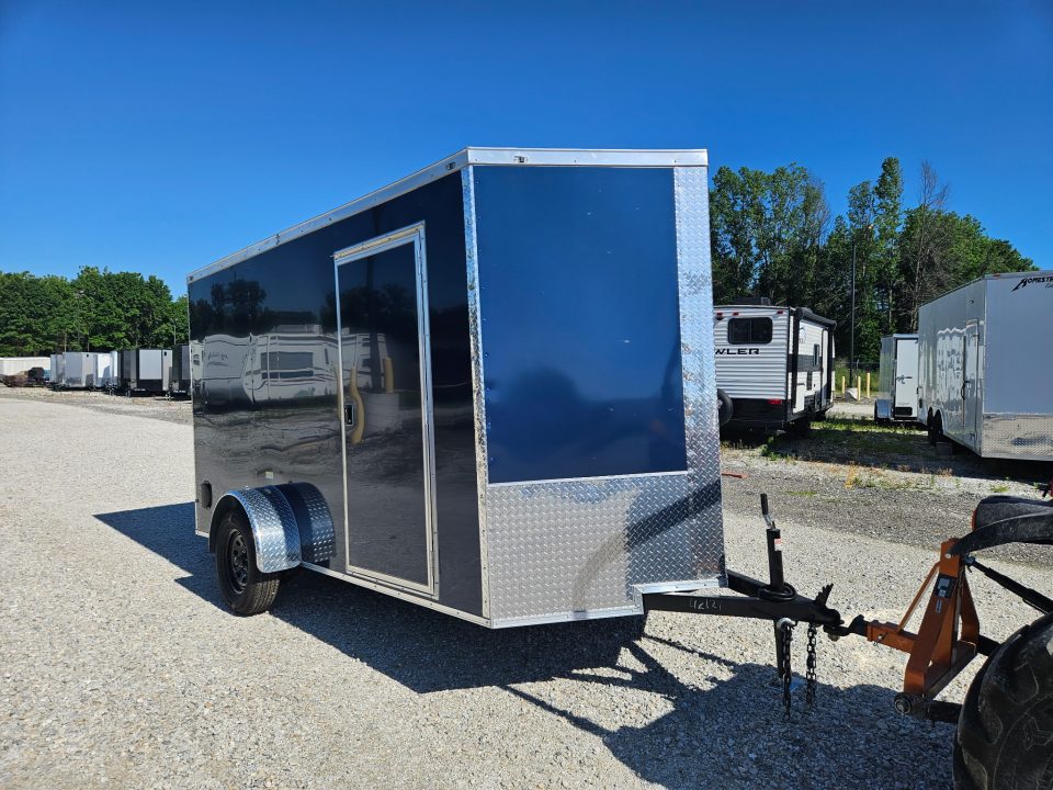 New 2026 Maximum Cargo Trailers 6X12 SA, 6'6" interior height, 3.5k axle, .080 polycore Cargo / Enclosed Trailer