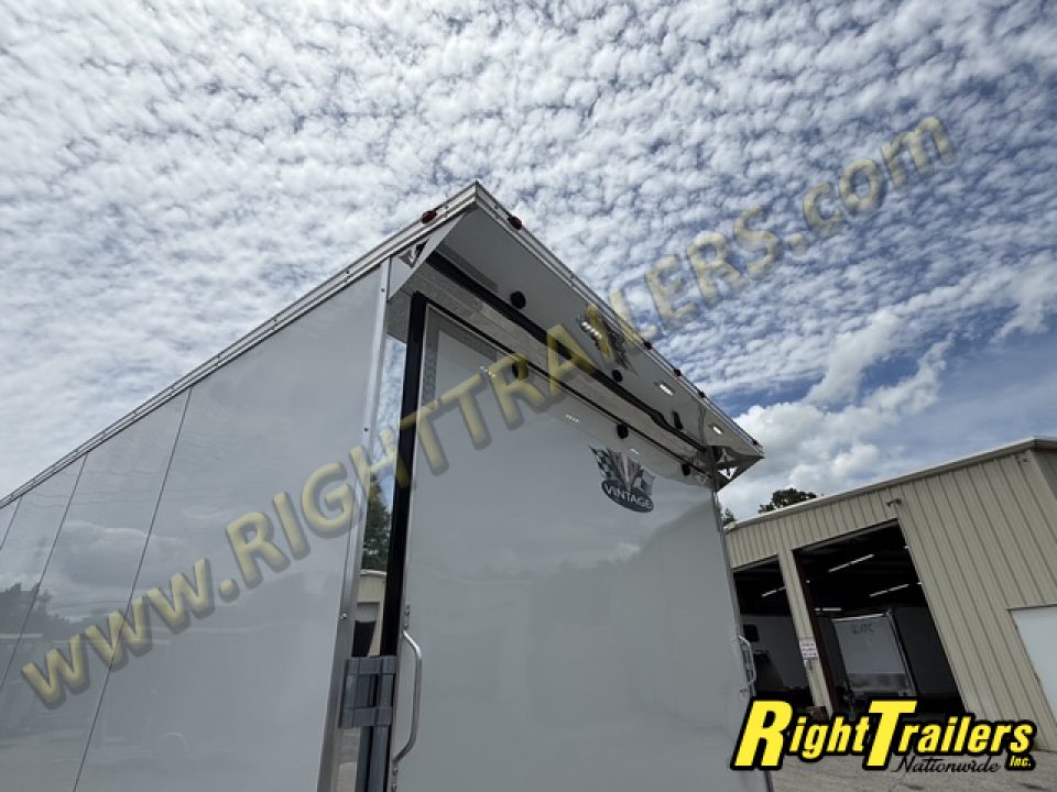 New 2026 8.5X34 Vintage RACE TRAILER