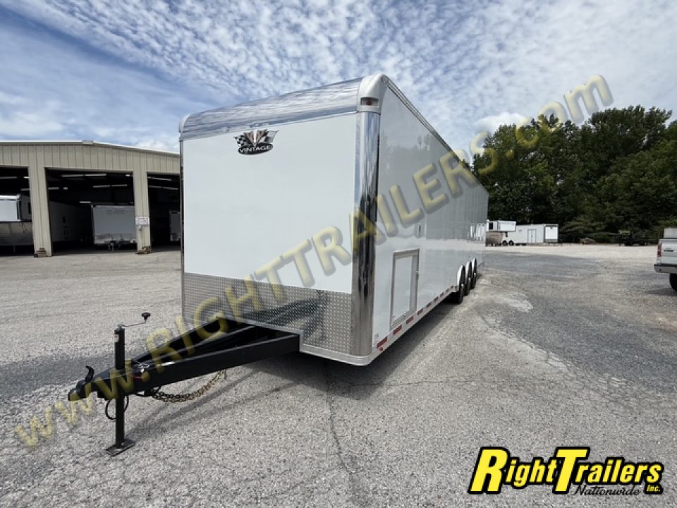 New 2026 8.5X34 Vintage RACE TRAILER