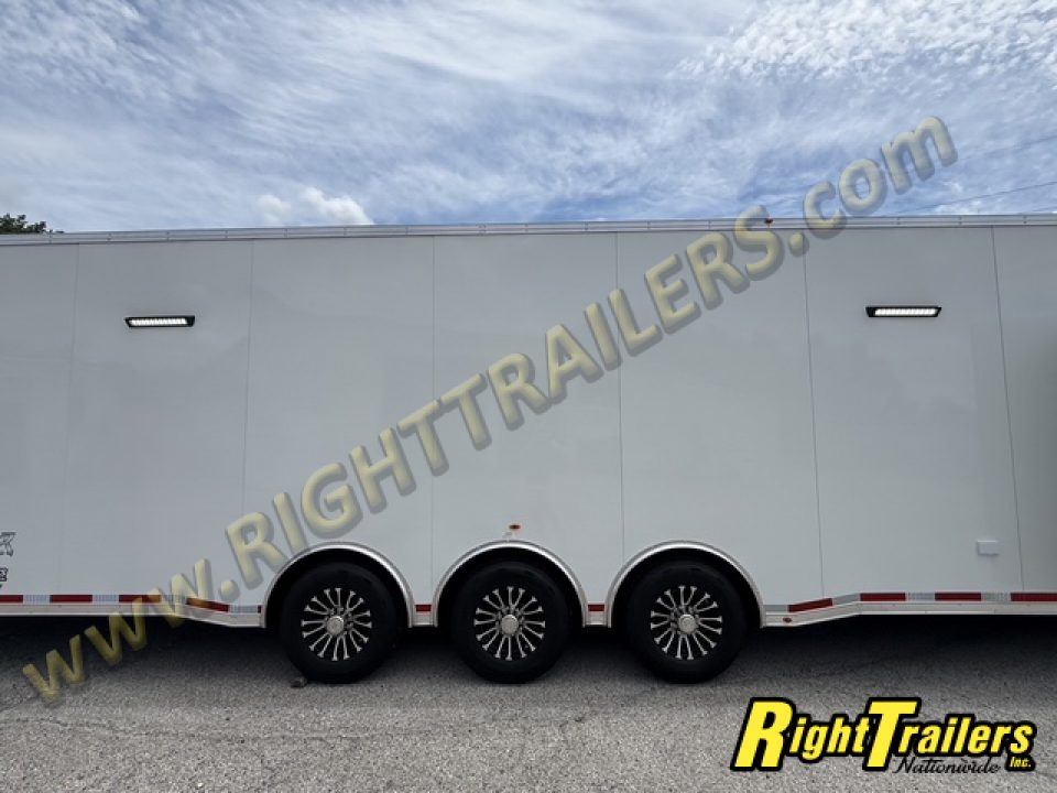 New 2026 8.5X34 Vintage RACE TRAILER