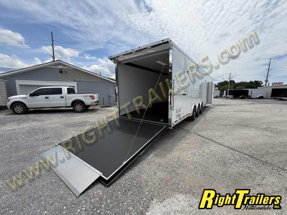 New 2026 8.5X34 Vintage RACE TRAILER