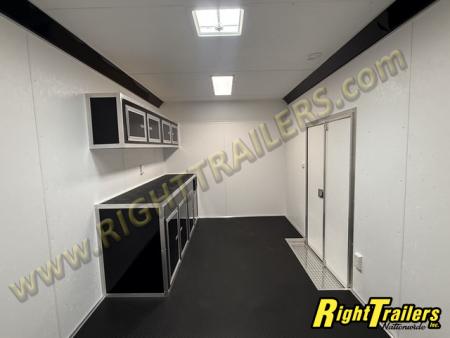 New 2026 8.5X34 Vintage RACE TRAILER